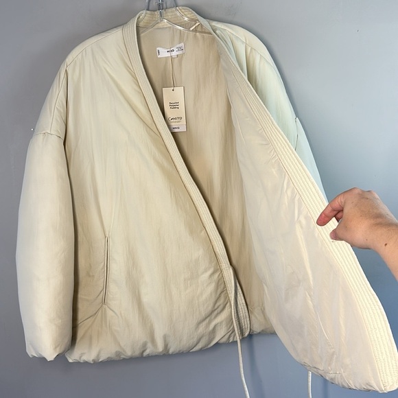 NWT Mango Anorak Quilted Cross Jacket Size XL - Picture 13 of 16